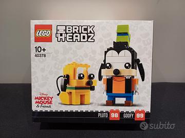 Lego BrickHeadz 40378 Pippo e Pluto, nuovo