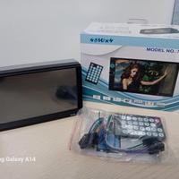 Stereo per auto con telecamera posteriore