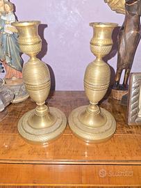 Coppia candelieri Ragot 23 cm altezza