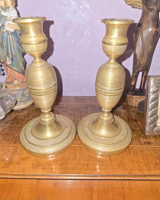 Coppia candelieri Ragot 23 cm altezza