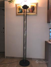 Piantana alogena con vetri artistici