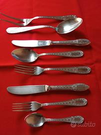 servizio x 12 posate acciaio