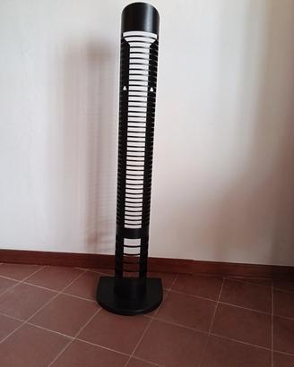 Colonna porta CD in metallo smaltato nero