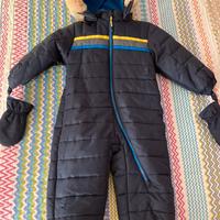 Tuta sci intera bambini
