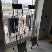 Porta Dépliant con ruote 