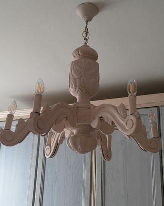 Lampadario Shabby - Vintage