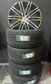 CERCHI PIU GOMME PORSCHE MACAN DA 21 DOPPIA MISURA