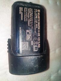 Wurth batteria 12 v 2 Ah no PARKSIDE