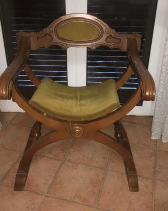 sedia savonarola vintage spedizione d  concordare
