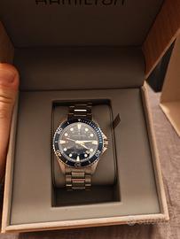 Hamilton Khaki Navy Scuba Auto Blu - H82525140