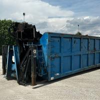 CONTAINER SCARRABILE USATO A CIELO APERTO CON G