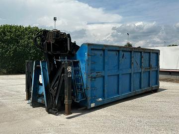 CONTAINER SCARRABILE USATO A CIELO APERTO CON G