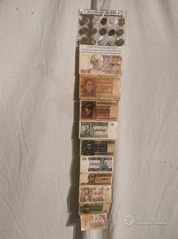 Myanmar, serie banconote e monete anno 1958 +Guida