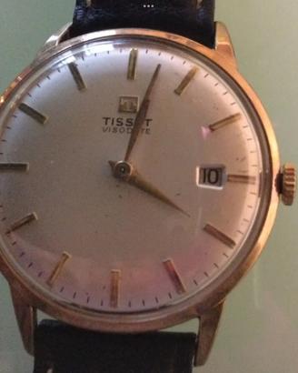 Orologio Tissot Visodate placcato oro  REVISIONATO