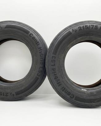 Coppia Gomme Continental 215/75 R17.5