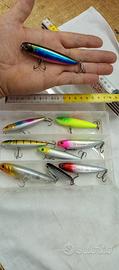 Esche artificiali pesca a spinning 