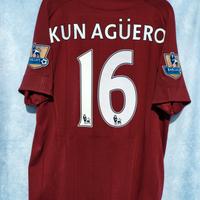 Maglia Man City 2012/13 Kun Aguero 16 originale L