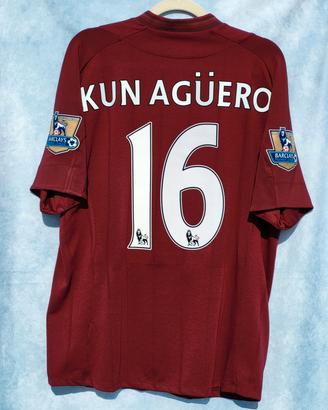 Maglia Man City 2012/13 Kun Aguero 16 originale L