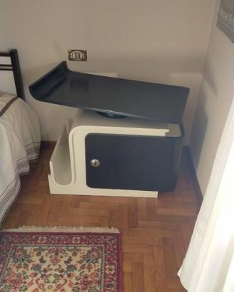 PORTA TV ORIGINALE ANNI 70