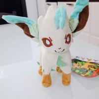 6 peluche pokemon, 3 Glaceon e 3 Leafeon 