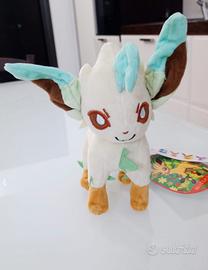 6 peluche pokemon, 3 Glaceon e 3 Leafeon 