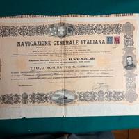 Azioni della Navigazione Generale Italiana