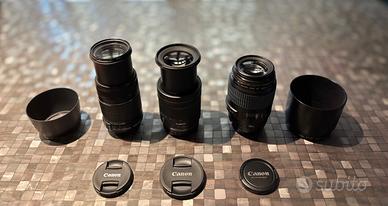 Obiettivi fotografici Canon