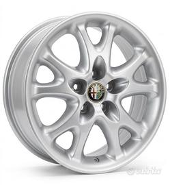 4 Cerchi da 15' in Lega - Alfa Romeo - 147 - 156