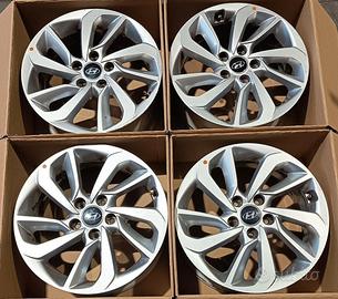 4 cerchi lega hyundai tucson new r17 lt5992