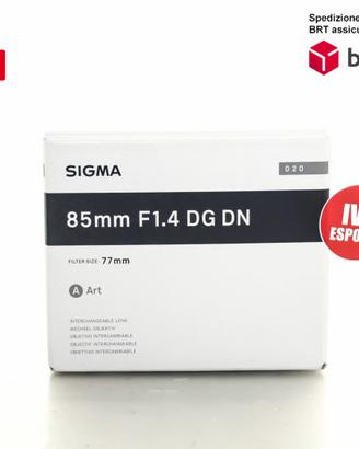 Sigma 85 F1.4 DG DN Art (Sony)