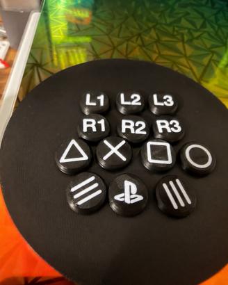 Copritasti fanatec playstation ps5 button caps 3d