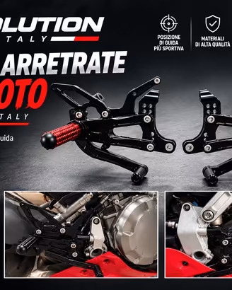 Pedane Arretrate Evolution Italy