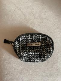 Pochette Trousse Piccola Denny Rose Nero Bianco