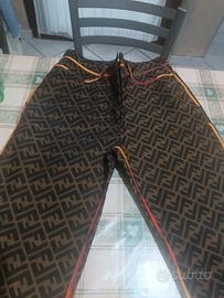 Pantalone donna Fendi FF All-over tg ,42