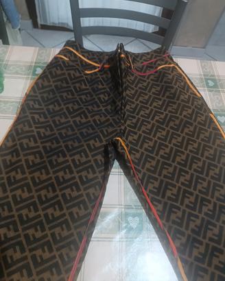 Pantalone donna Fendi FF All-over tg ,42