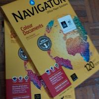 Carta Navigator Silky touch A4 120gsm.nuova