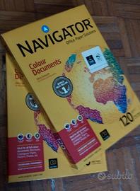 Carta Navigator Silky touch A4 120gsm.nuova