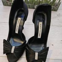 Scarpa con tacco manolo blahnik 34,5 donna