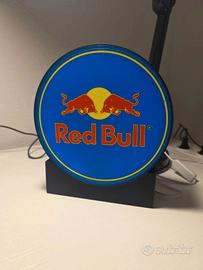 Lampada LED stile Red Bull – Insegna luminosa
