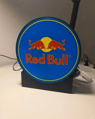Lampada LED stile Red Bull – Insegna luminosa