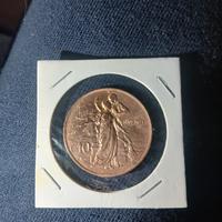Moneta Vittorio Emanuele III 10 centesimi 1911