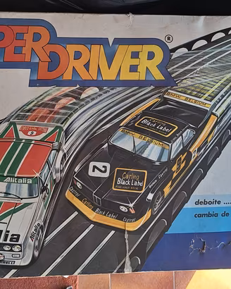 POLISTIL SUPER DRIVER – PISTA VINTAGE CON SCATOLA