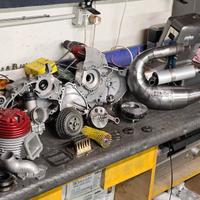 Blocco motore Vespa 50/125 et3 Parmakit 60x54