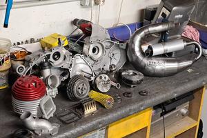 Blocco motore Vespa 50/125 et3 Parmakit 60x54