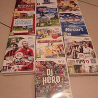 dieci giochi originali per Nintendo Wii 