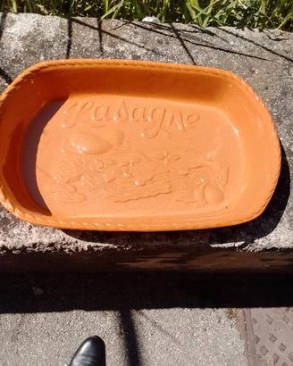 Teglia in ceramica per forno