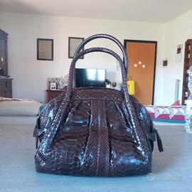 Borsa pitone Giorgio Armani