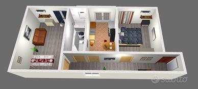 Appartamento 65mq Ostiense