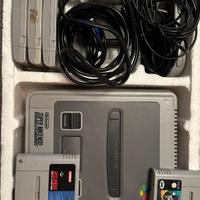 Super Nintendo originale + 5 giochi