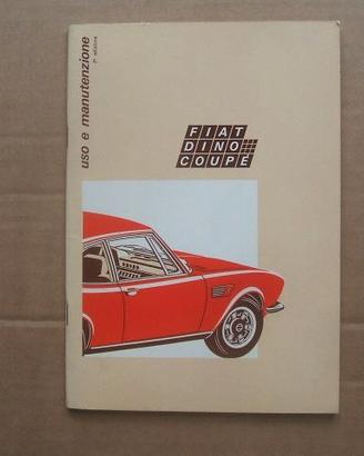 US MANUTENZIONE AUTO FIAT DINO COUPE' 2400 11/71.